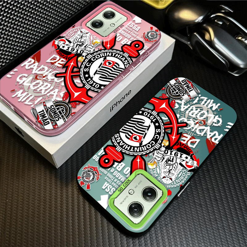 Capinha Corinthians Para Motorola Moto G84 G60 G54 G52 G34 G30 G24 G22 G20 G10 G14 E20 E40 Capa fosco Anti Impacto em Oferta na Shopee