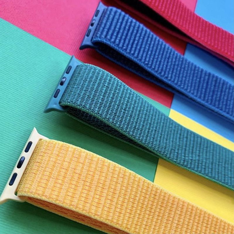 Faixa De Nylon Para Relógio A * ple Ultra Stretchy Strap 49mm 45mm 42mm 41mm 40mm 44mm Pulseira Ajustável Série iWatch SE/9/8/7/6/5/4/3