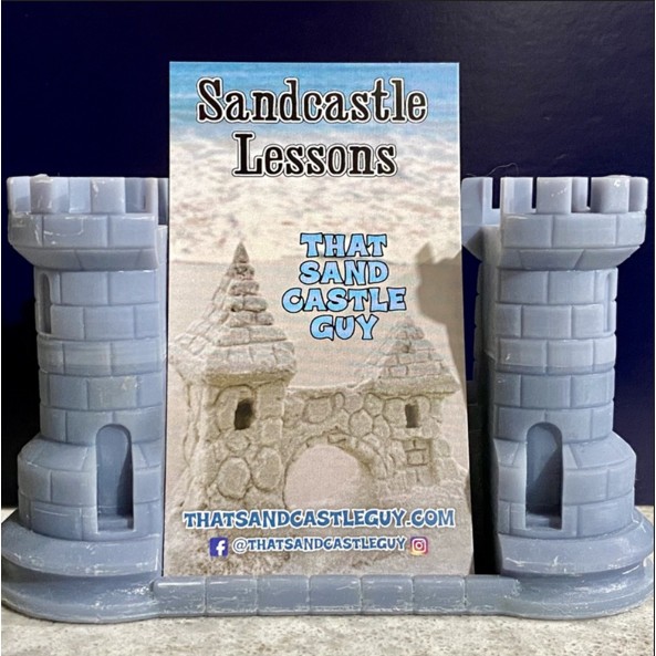 Expositor Porta Cartão De Visita CASTELO Suporte para cartão panfleto Livreto Escritorio Sala