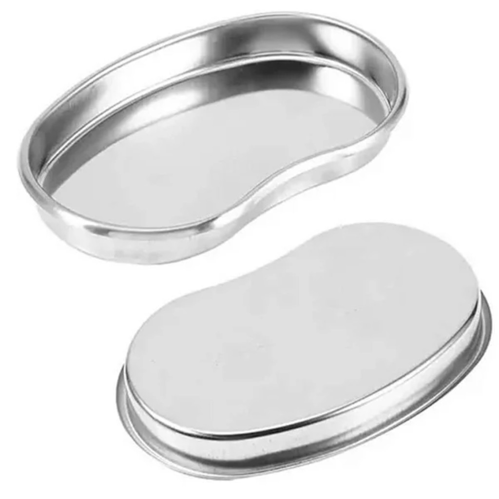 Bandeja Cuba Rim Estéica Micropigmentação Saúde e Beleza Aço Inox em Oferta na Shopee