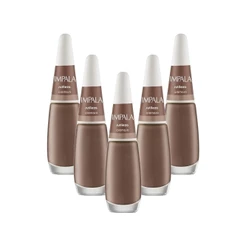 Kit Esmaltes Impala Cremoso Sutileza (5 unidades)