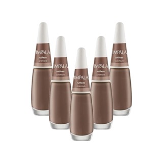 Kit Esmaltes Impala Cremoso Sutileza (5 unidades) em Oferta na Shopee