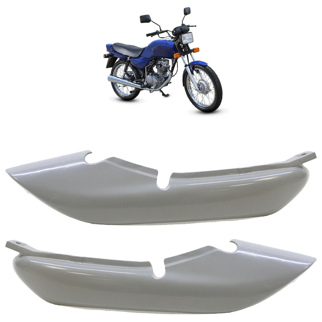 Par Rabeta Cg 125 Titan 1995 1996 1997 1998 1999 Liso Sem Pintura - Spare Parts and Accessories for Vehicles
