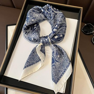 70cm Novo Estilo Lenço De Seda Retro Moda Streamer Casual Decorativo Simulação De Pequeno Quadrado em Oferta na Shopee