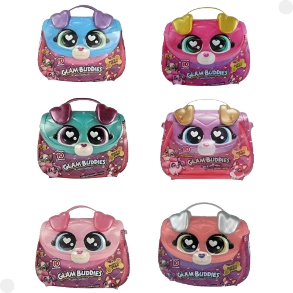 Pelúcia Glam Buddies Amigos Charmosos - FUN em Oferta na Shopee
