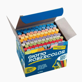 Kit 100 Giz Colorido Lousa Quadro Negro Plastificado Giotto em Oferta na Shopee