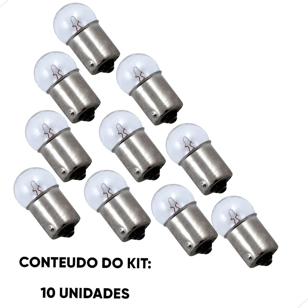 Kit Lâmpada 67 12v 005w - 10 Unidades (kt10tk2124) 70897