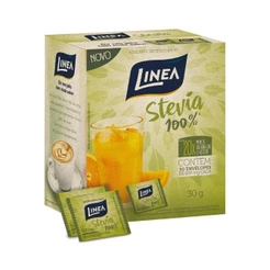 Adocante Po Linea Stevia 100% 50 Envelopes 600mg