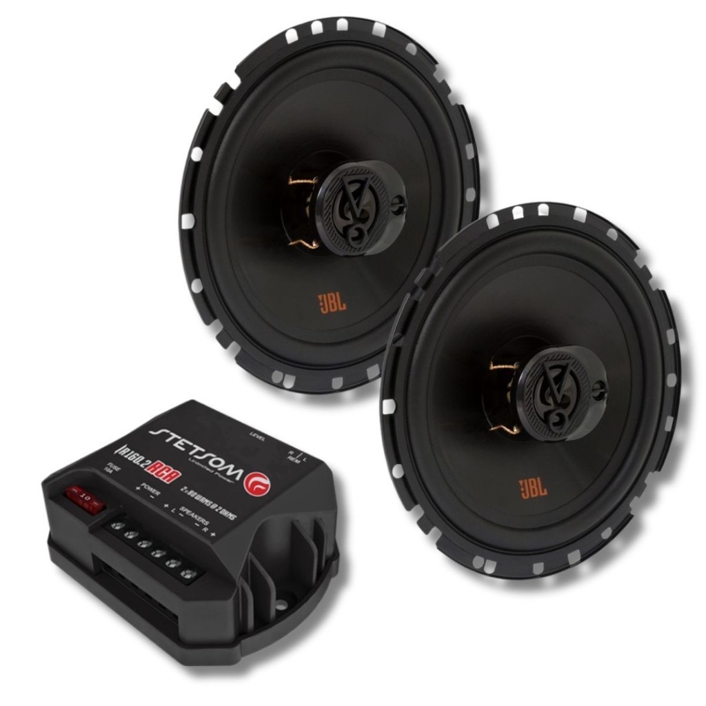 Módulo Stetsom IR160.2 + Par Alto Falantes 6  JBL Triaxial 6TRFX55 110W em Oferta na Shopee