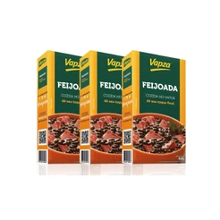 Kit 3 Feijoadas Cozida 500G Vapza