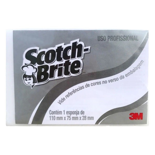 Esponja Limpa Manchas 75 X 110 X 28MM SCOTCH-BRITE 3M