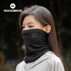 Máscara De Ciclismo ROCKBROS Facial À Prova De Vento Proteção UV Quente Respirável Lenço De Cabeça De Velo Leve E Confortável Equipamento Para Uso Externo