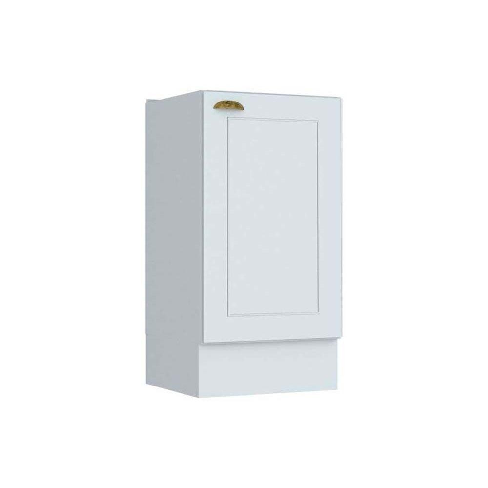 Balcão de Cozinha Americana c/1 Porta s/Tampo 40cm Branco - Henn