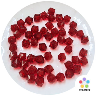 Quadrado Passante 8x8mm Transparente 500g em Oferta na Shopee