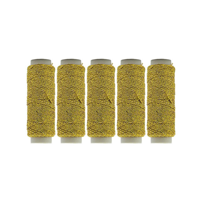 Lastex Fio Elástico 0,8 mm São José Metalizado 5 rolos