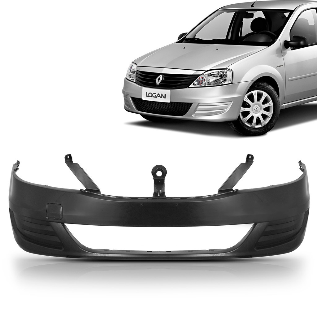 Parachoque Dianteiro Logan 2010 2011 2012 2013 Sem Furo em Oferta na Shopee
