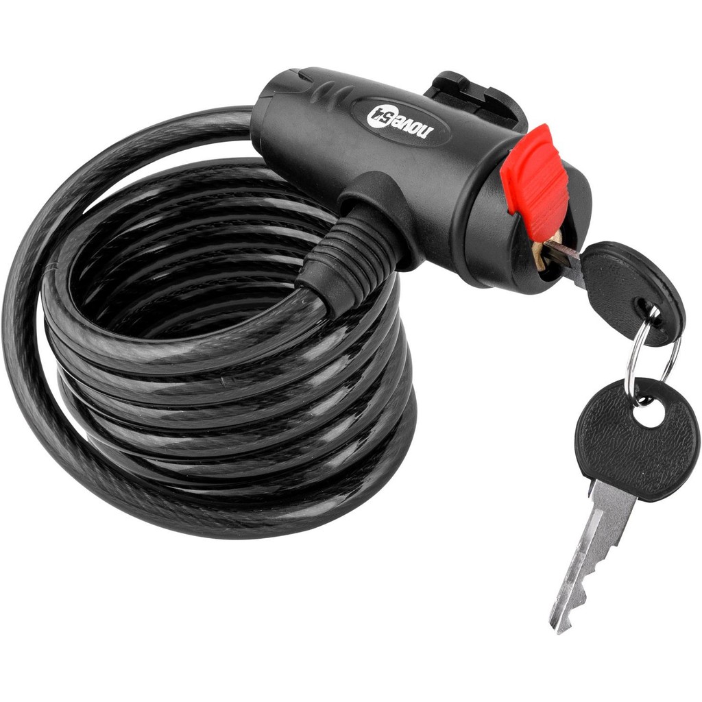 Cadeado Para Bicicleta 150Cm Com Chave Nove54 em Oferta na Shopee