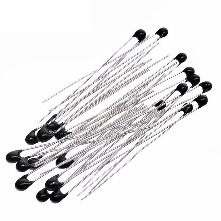 10x Sensor de Temperatura Termistor NTC 10k 5% 3mm Resistência Térmica PCB Sensor de Temperatura