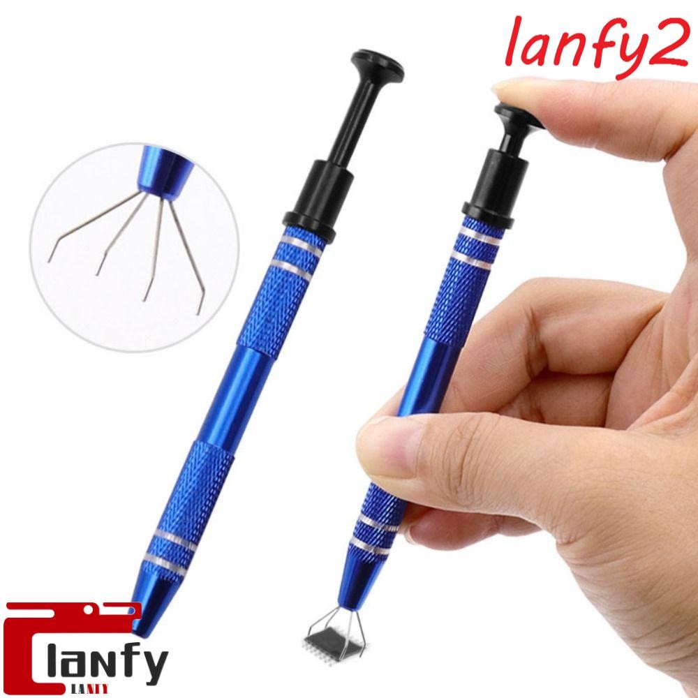 LANFY Dispositivo De Aderência , Clipe De Quatro Garras Durável E Conveniente , Captador Extrator IC Portátil Fino em Oferta na Shopee