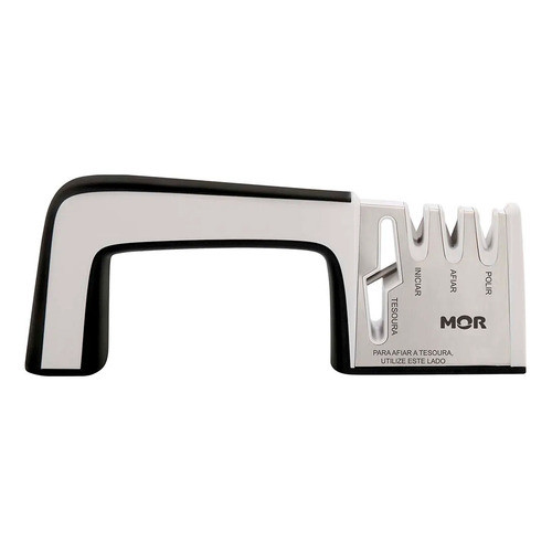 Afiador Amolador Profissional De Facas E Tesouras Antiderrapante Com Alça Estável Segura e Reforçada  - Mor em Oferta na Shopee