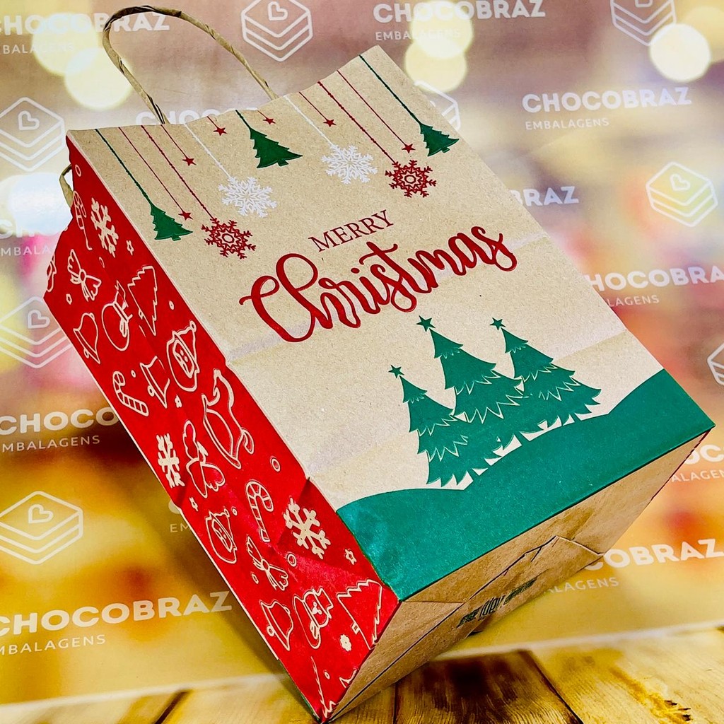 10 SACOLA  NATAL (PP) - NATAL KRAFTID5090 (NATAL IDEIA 2025) - Stationery