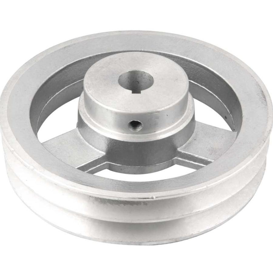 Polia Alumínio 2 Canais Perfil A 150mm com Furo 3/4" Vonder em Oferta na Shopee