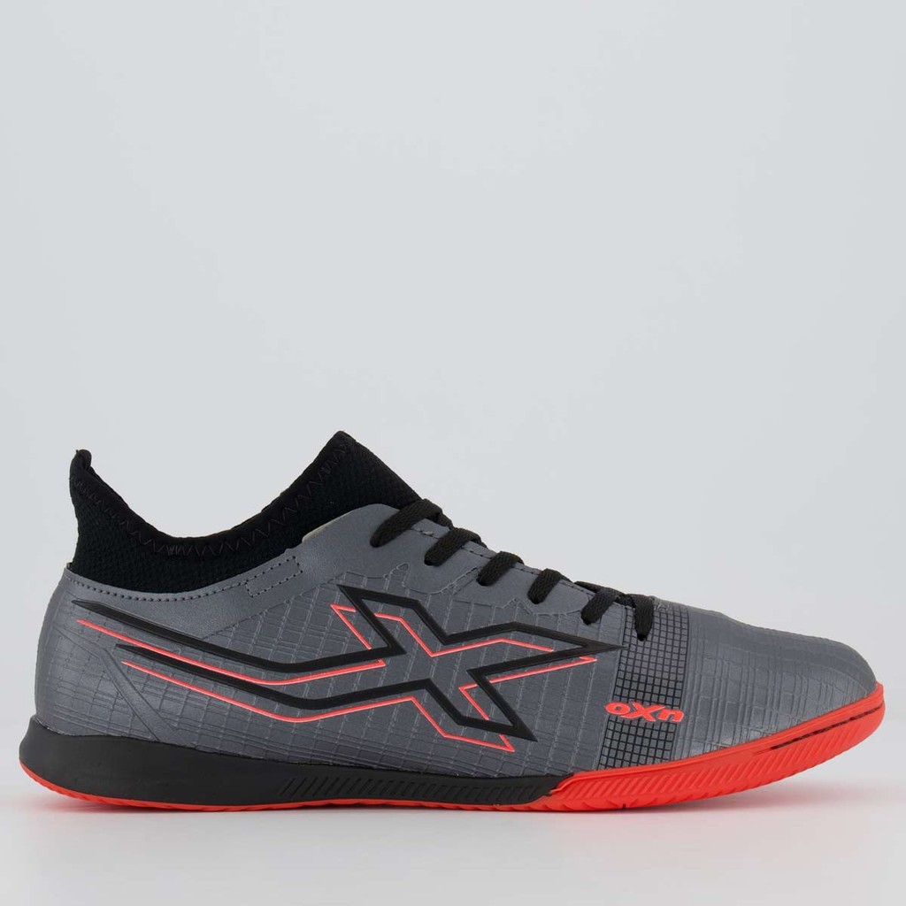 Chuteira Oxn Velox 4 Neo Futsal Grafite em Oferta na Shopee