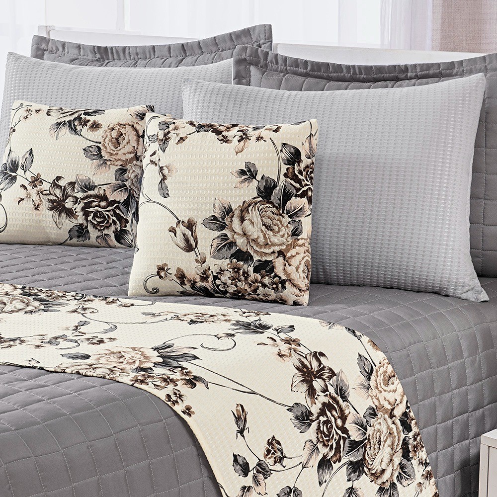 Peseira Para Cama + Capa de Almofada - Piquet