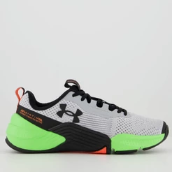 Tênis Under Armour Tribase Reps 2 Cinza e Verde