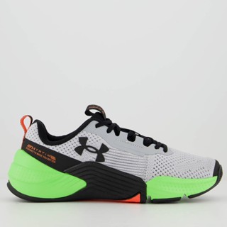 Tênis Under Armour Tribase Reps 2 Cinza e Verde em Oferta na Shopee