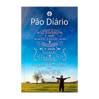 KIT COM 8 Devocional Pão Diário 2025 | Vol. 28 | Mateus: 7:7 em Oferta na Shopee