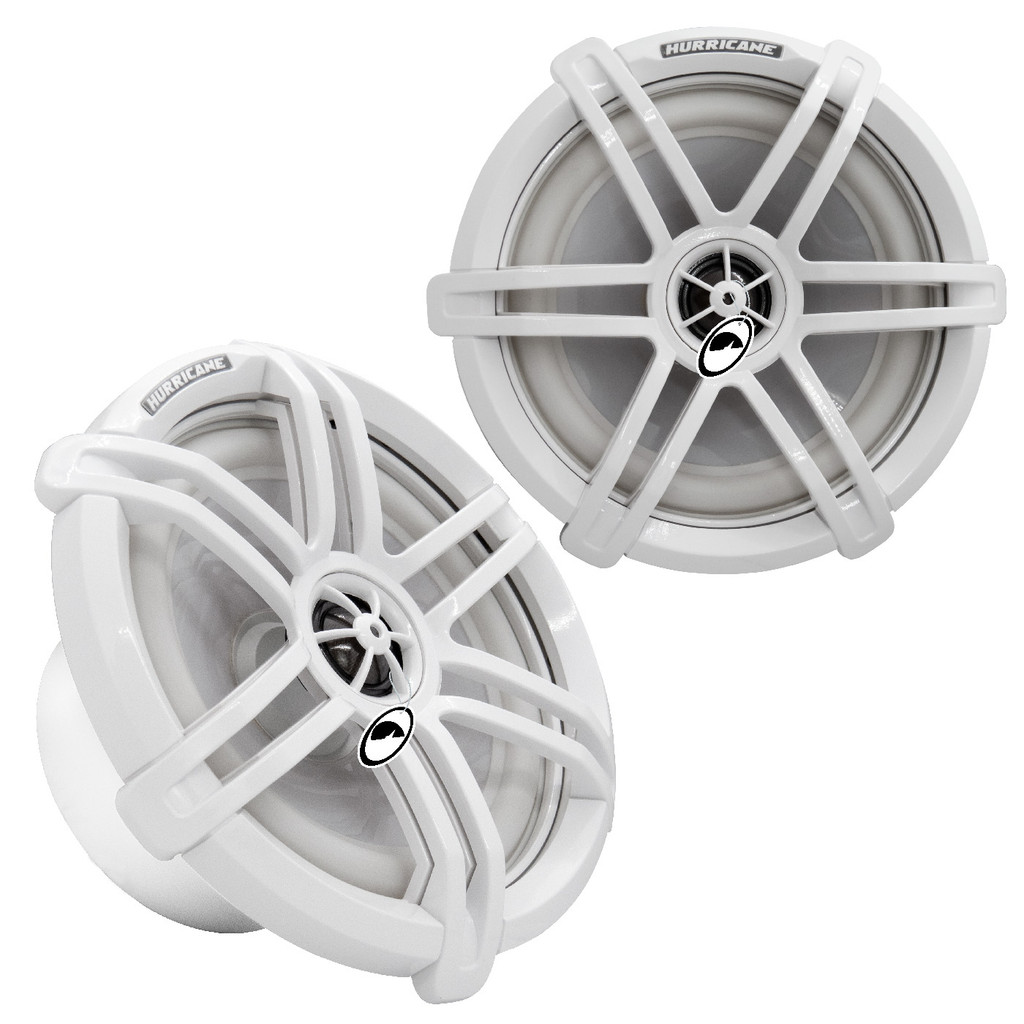 Par Alto Falante Náutico Marinizado HM650 6.5" Hurricane 280W RMS 2 Vias