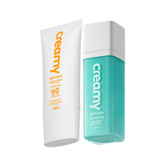 Kit Creamy Skincare Glicointense Peel e Lotion FPS 60 (2 produtos) em Oferta na Shopee