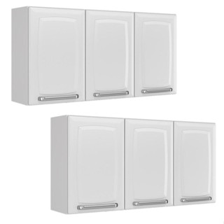 Armario Aereo Itatiaia Luce Kit com 2 peças IP3-105 Branco em Oferta na Shopee