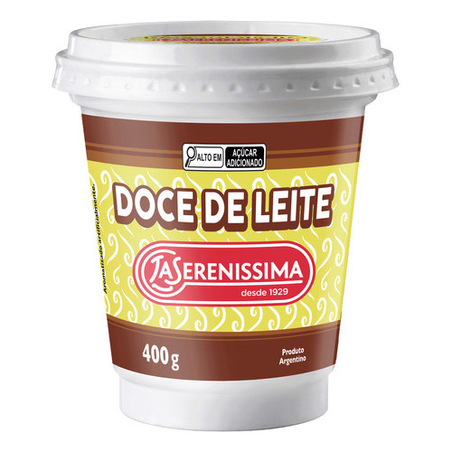 DOCE DE LEITE LA SERENISSIMA 400G