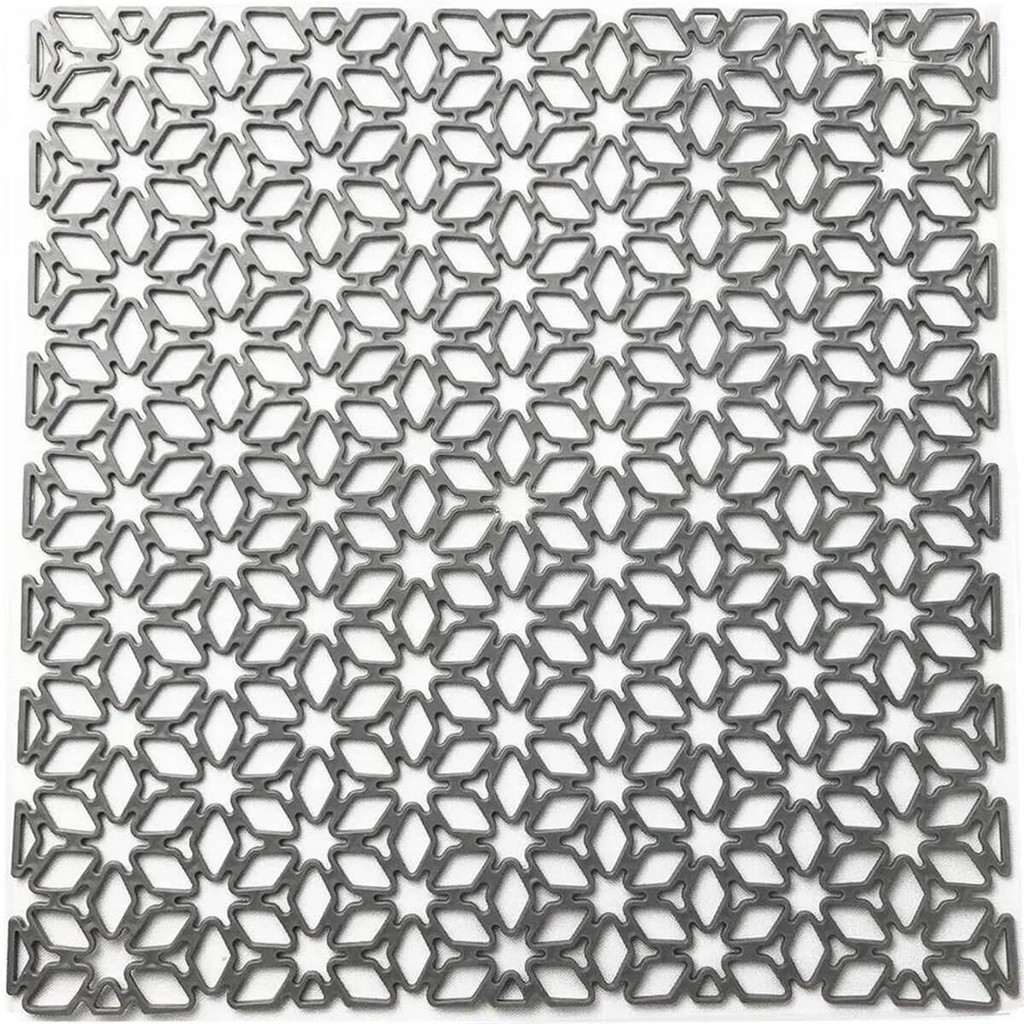 Tapete Escorredor de Louça Antiderrapante Flexível 28,5x29cm Plasvale