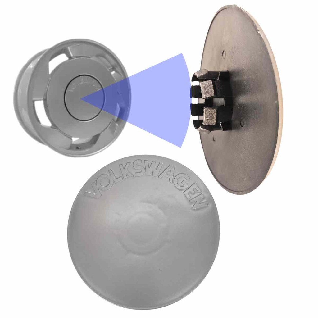 Calota Centro Roda Orbital Gol Adaptável Roda Aro 13 14 15"