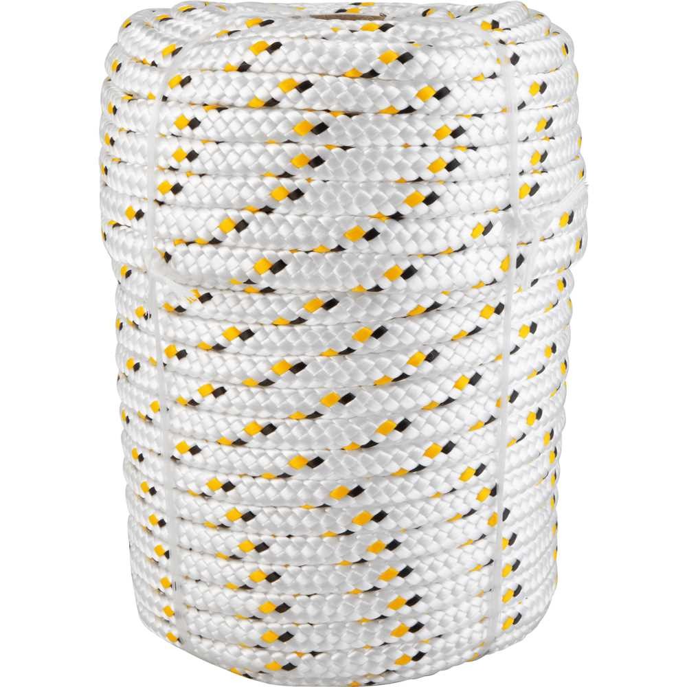 Corda Multifilamento Trançada 10mm x 50m Branca Vonder