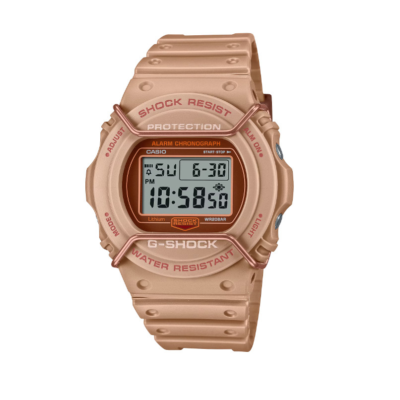 RELÓGIO CASIO G-SHOCK MASCULINO MARROM DW-5700PT-5DR em Oferta na Shopee