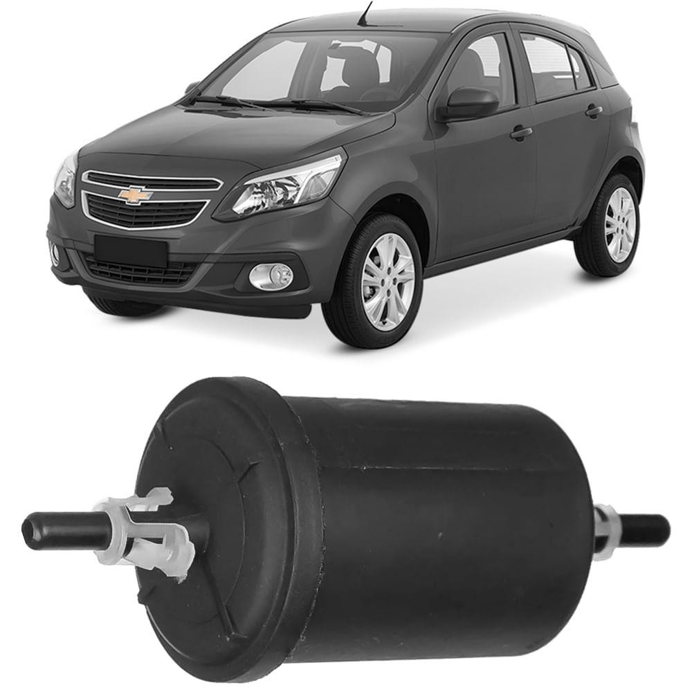 Filtro Combustível Agile Cobalt Onix 2009 A 2021 Metal Leve