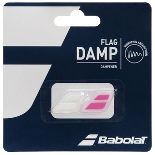 Antivibrador Babolat Flag Damp com 02 Unidades Branco e Rosa em Oferta na Shopee