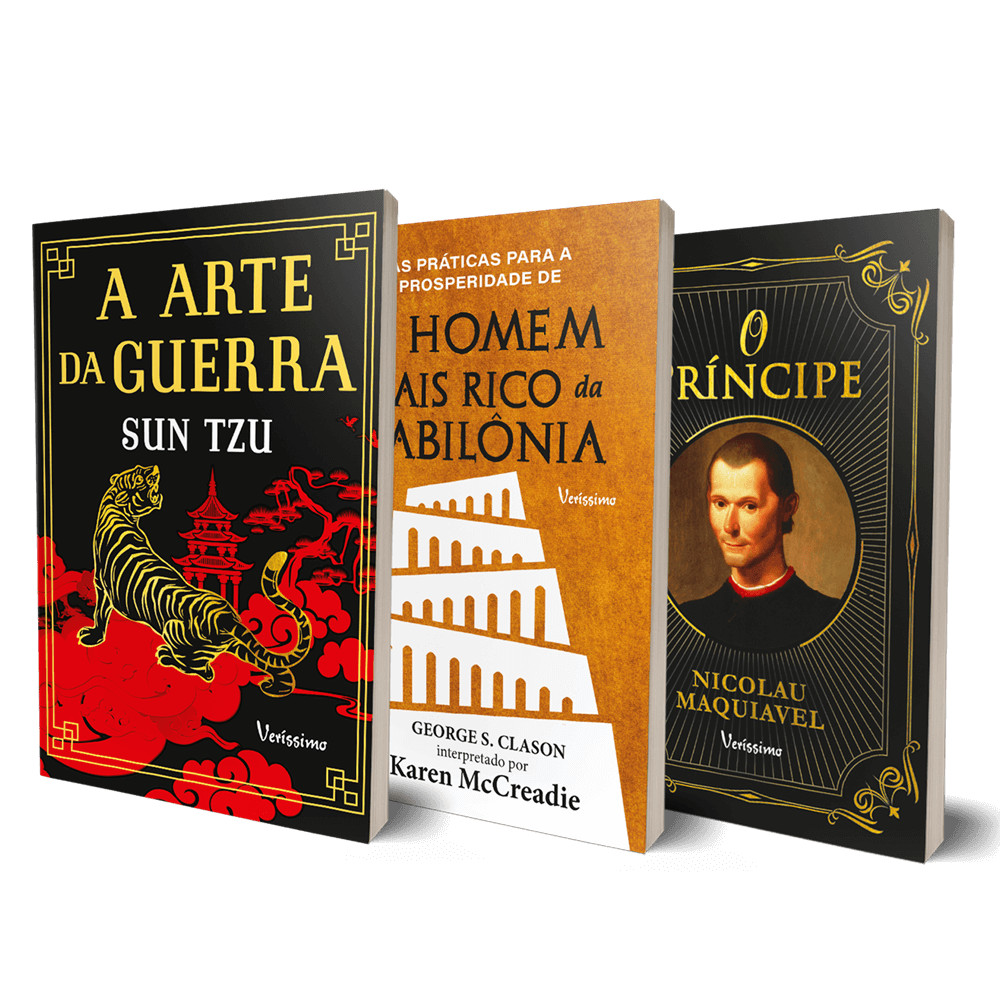 Capa do livro Livro - Biblioteca da estratégia - Editora Veríssimo