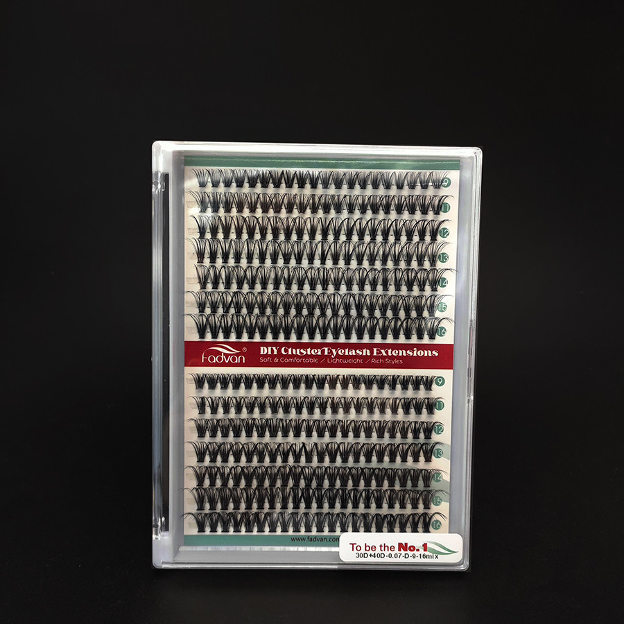 CILIOS FADVAN 280 feixes de cílios individuais 20P+30P/30P+40P em Oferta na Shopee