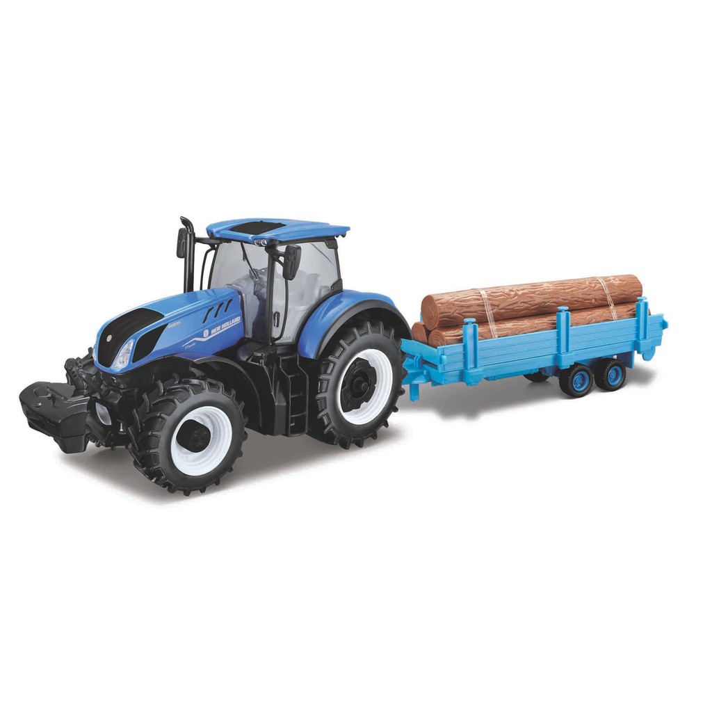Miniatura Trator New Holland T7.315 HD - Bburago  Presente e Coleção