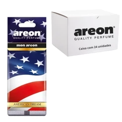 KIT 24 unds Aromatizante Automotivo American Dream Mon Areon