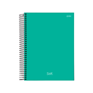 Caderno 1 Matérias Unissex Várias Estampas Stiff - SÃO DOMINGOS CAPA:VERDE em Oferta na Shopee