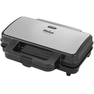 Sanduicheira E Grill Philco PGR02I Inox Antiaderente 900W 110V em Oferta na Shopee