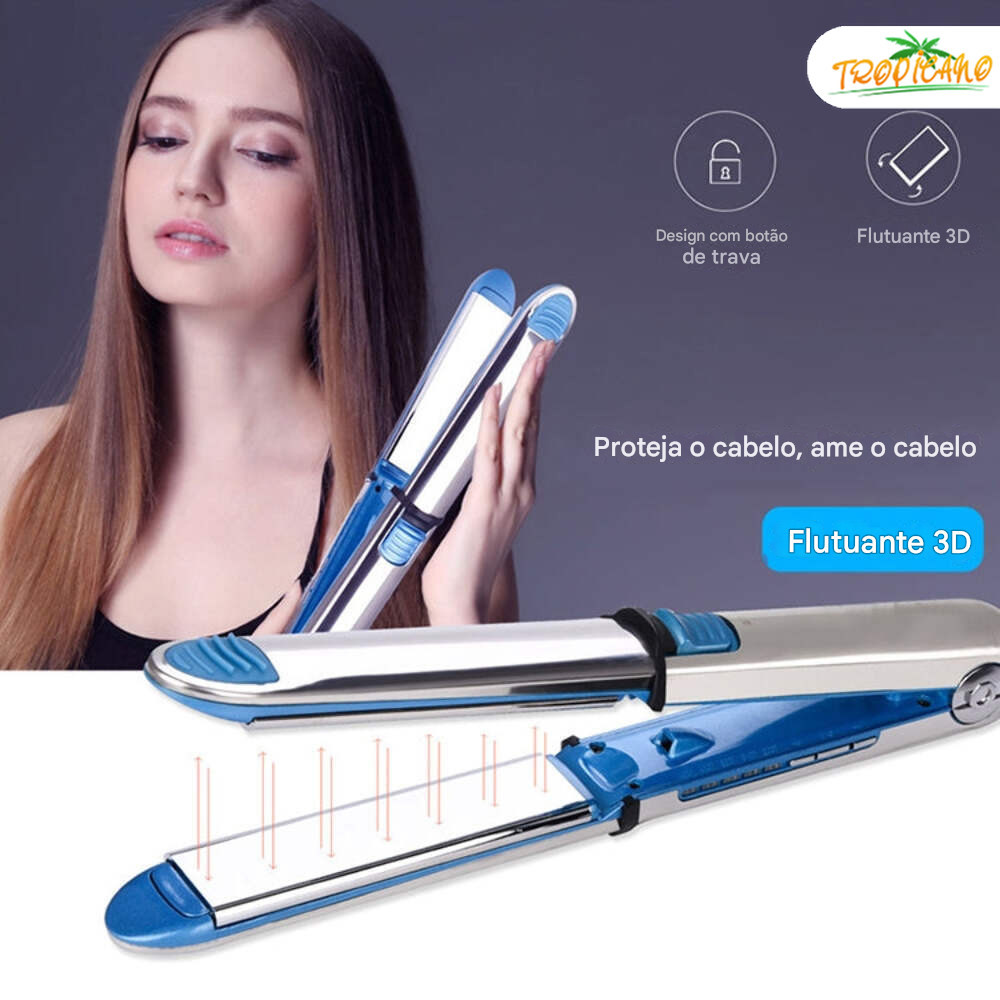Chapinha Bivolt Profissional Nano Titanium 465°F Optima 3000 Prancha Capilar