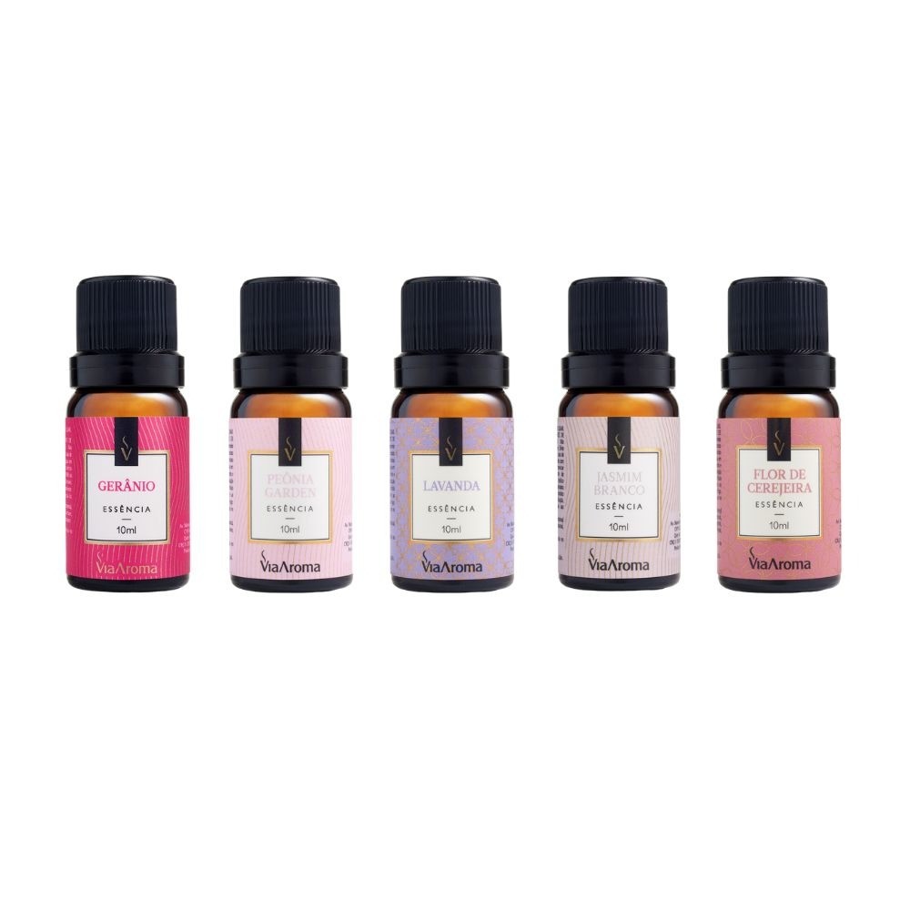 Kit Essências Famílias Olfativas - Via Aroma em Oferta na Shopee