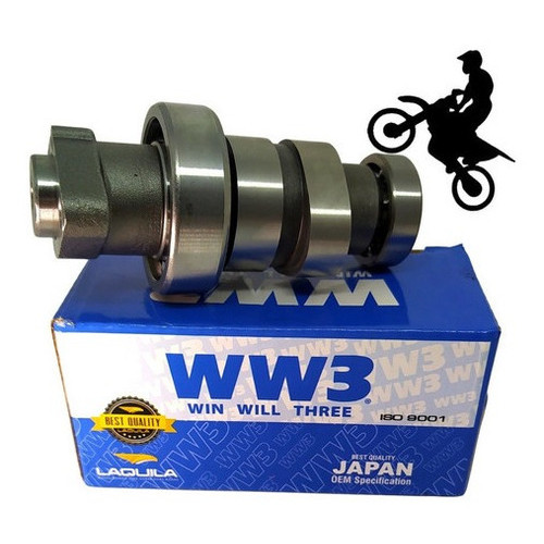 Arvore de  Comando Honda CG Fan 160/BROS 160/XRE 190 medida Std original - Ww3